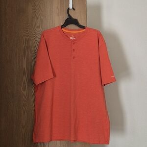 Field & Stream 100% Cotton Men's Hemingway Short Sleeve Henley Style Shirt XL